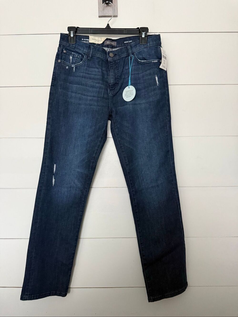 DL1961 Boys 18 Brady Slim Dark Wash Denim Jeans New